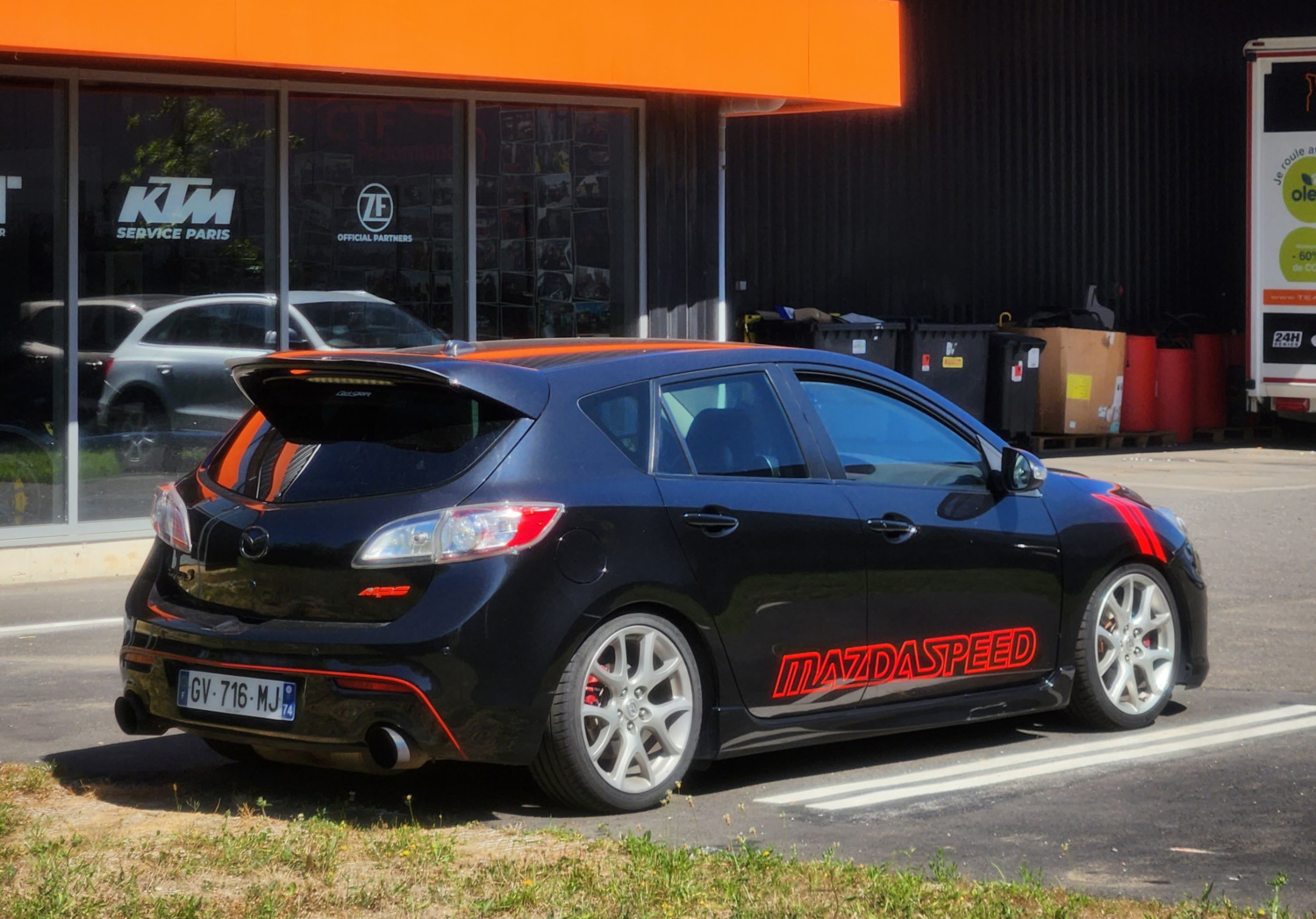 Mazda 3 MPS BL réparée